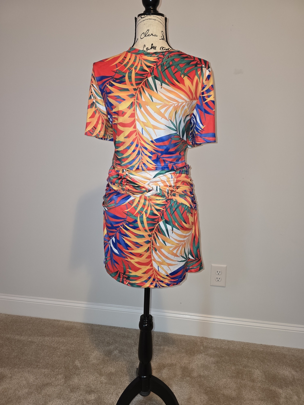 Tropical Skirt Set